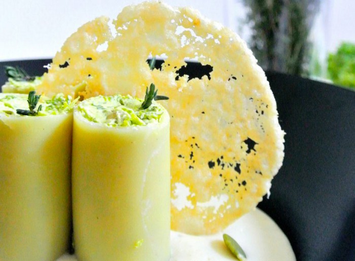 Réaliser des cannellonis au chou kale et fromage frais